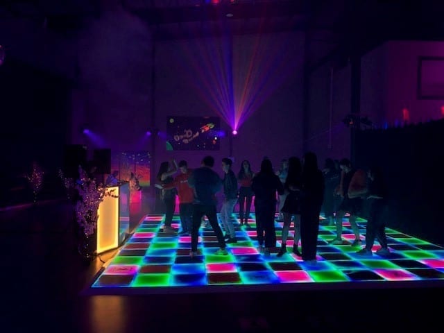 Dance Area Side View